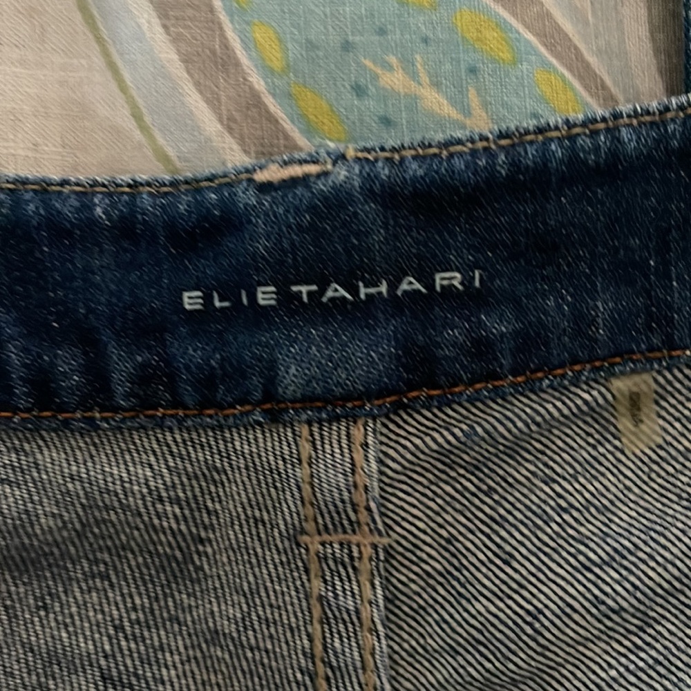 Elie Tahari Adena straight leg jeans - Picture 2 of 8